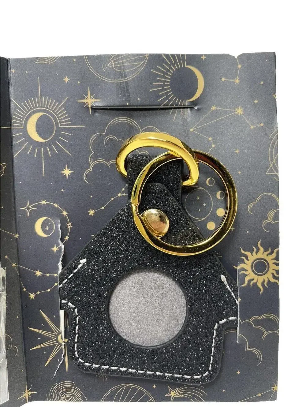 AirTag Keychain Holder with Protective Film Covers New Secure Stylish Accessory